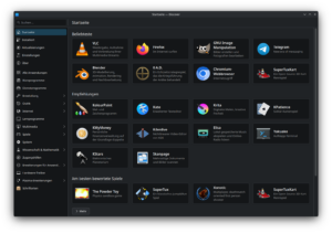 KDE Discover Software